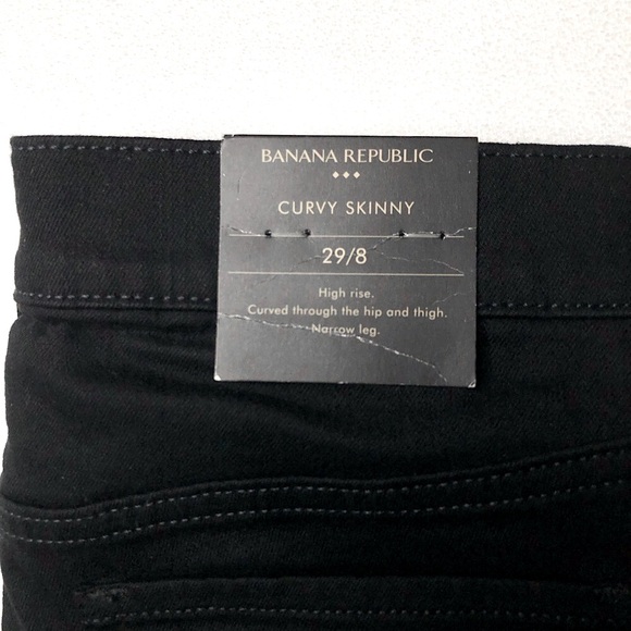 Banana Republic Curvy Skinny High Rise Jeans - Size 29/8 - Picture 4 of 15